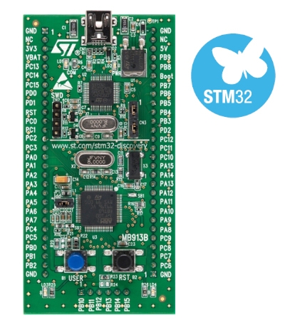 STM32VLDISCOVERY board photo
