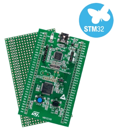 STM32F0DISCOVERY board photo
