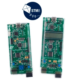 STM8A-DISCOVERY board photo