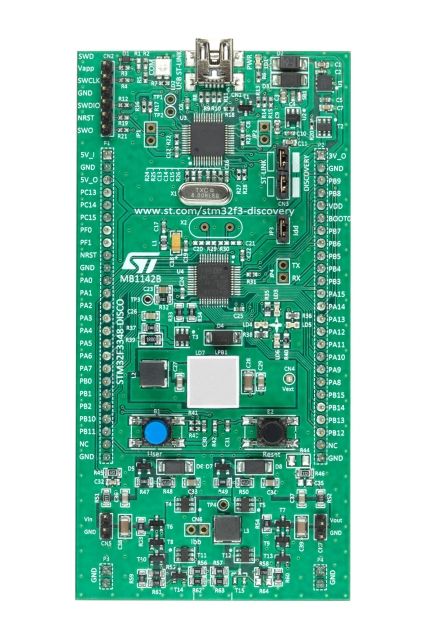 STM32F3348-DISCO board photo