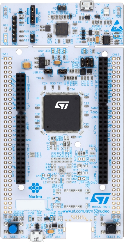 Nucleo-144 without ethernet board photo