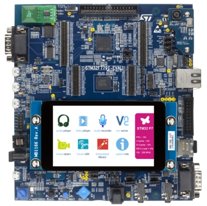 stm32F779i-eval board photo
