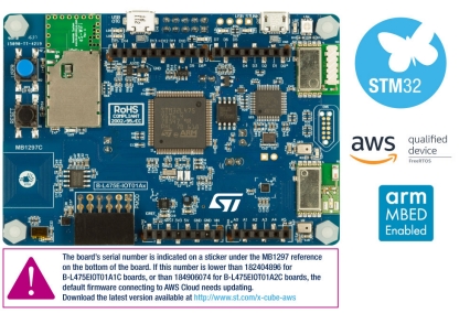 Board photo for B-L475E-IOT01A