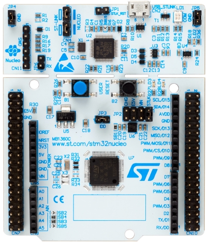 NUCLEO-G07xRB board photo