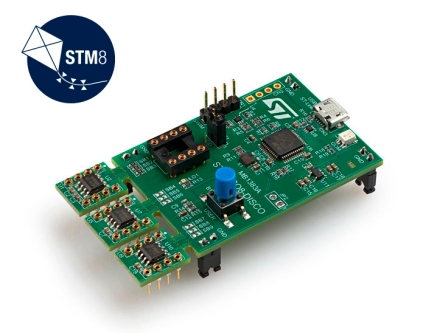 Discovery kit with STM8L001J3,STM8L050J3,STM8S001J3 MCUs