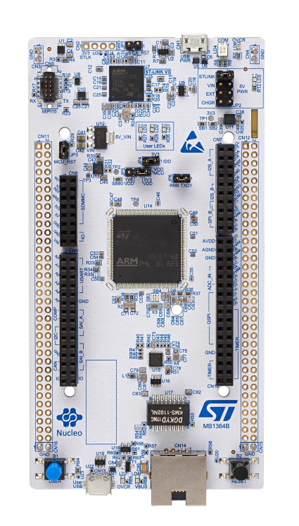 NUCLEO-H753ZI board photo