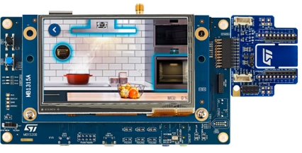 STM32H735G-DK board photo