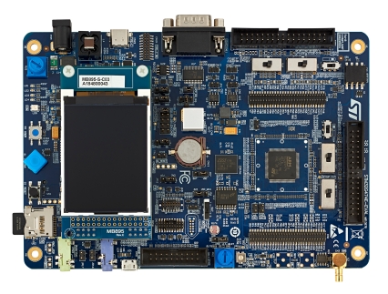 STM32G474E-EVAL, STM32G474E-EVAL1 and STM32G484E-EVAL Board photo