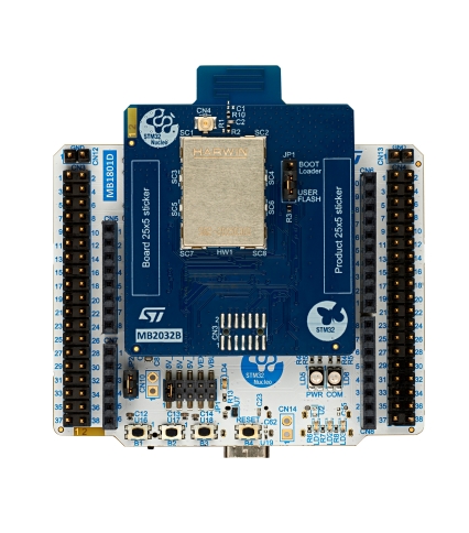 NUCLEO-WB05KZ board photo