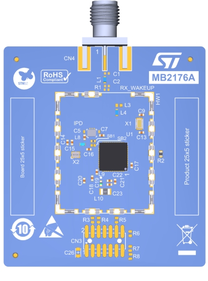 STDES-WL3C2ixx Board photo
