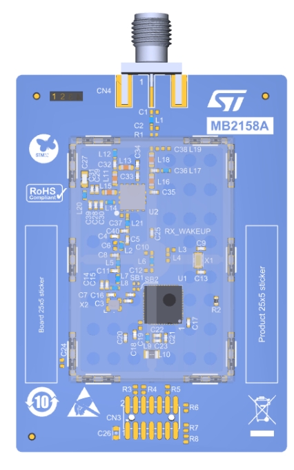 STDES-WL3C4EEW Board photo