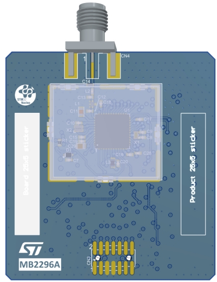 STDES-WBA6xxxxx Board photo
