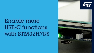 STM32H7RS USB双角色数据和电源演示