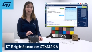 在STM32N6上使用意法半导体BrightSense入门