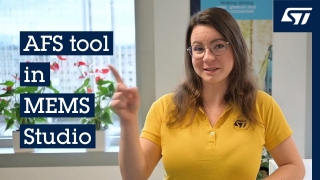 Automatic filters and features selection for Machine Learning Core in MEMS Studio