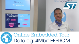 Datalog with 4mbit eeprom: save time and power