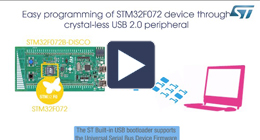 Getting started with STM32 built-in USB DFU Bootloader