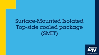 ACEPACK SMIT: surface-mount (SMD) power module with top-side cooling for automotive