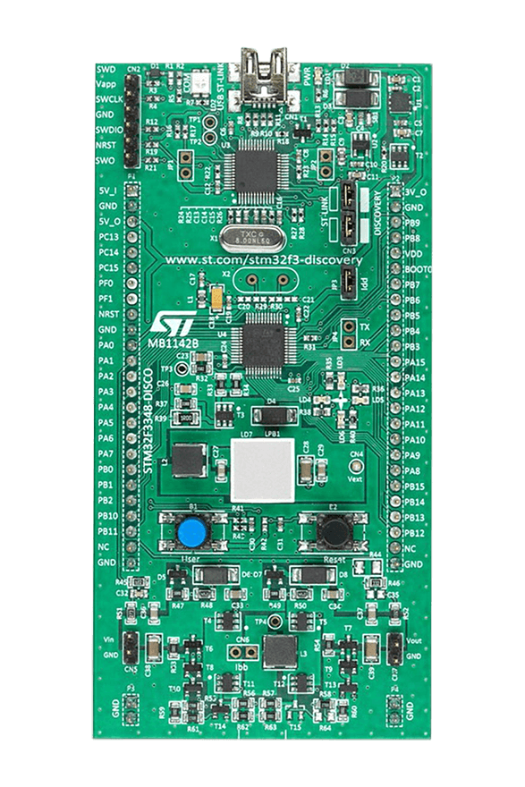 基于STM32F334C8 MCU的32F3348探索套件