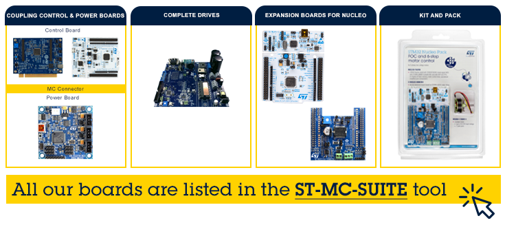 STM32电机控制硬件工具