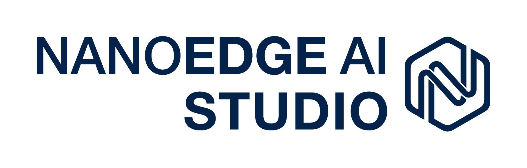 带有“NANOEDGE AI STUDIO”字样的NanoEdge AI Studio徽标