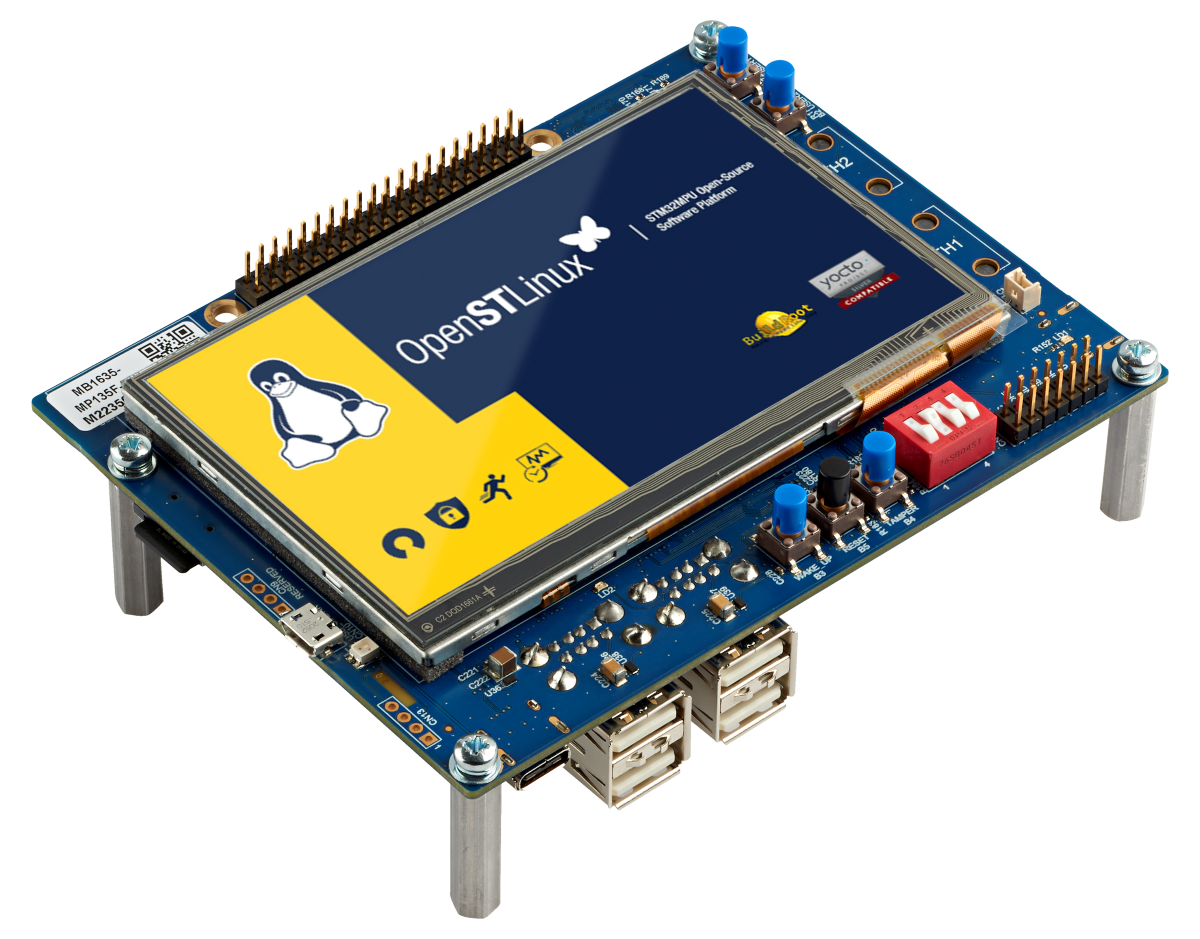 STM32MP135F-DK评估工具