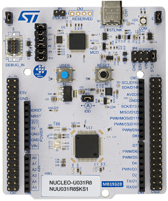 Nucleo-U031R8开发板