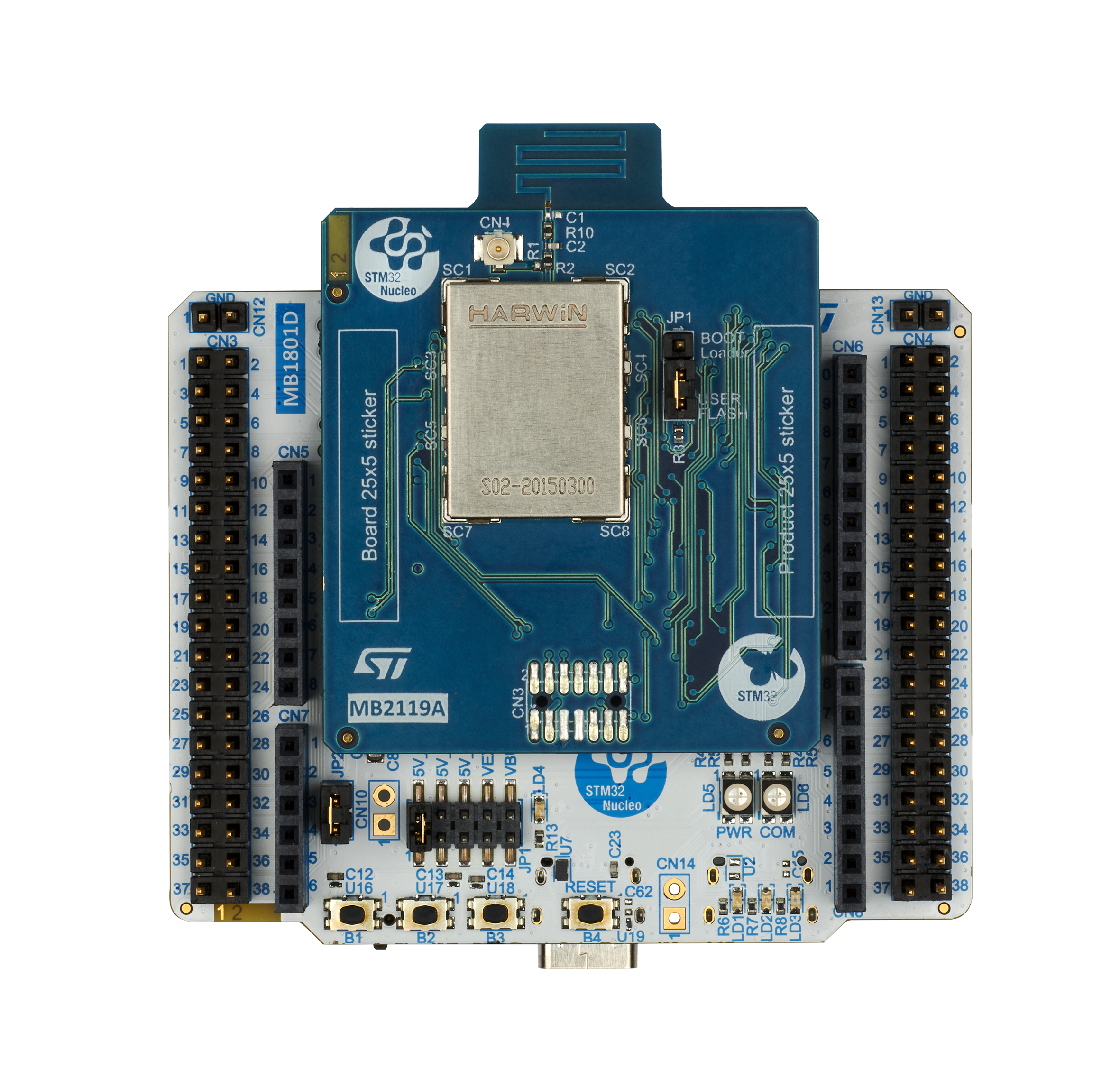 NUCLEO-WB05KZ Nucleo开发板