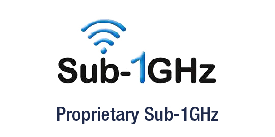 专有Sub-1GHz 专有Sub-1GHz徽标