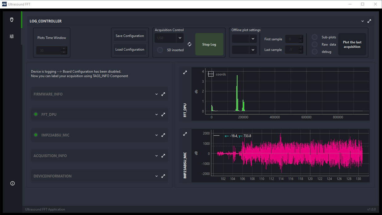 Visual representation of Acquire and manage data with the Python SDK